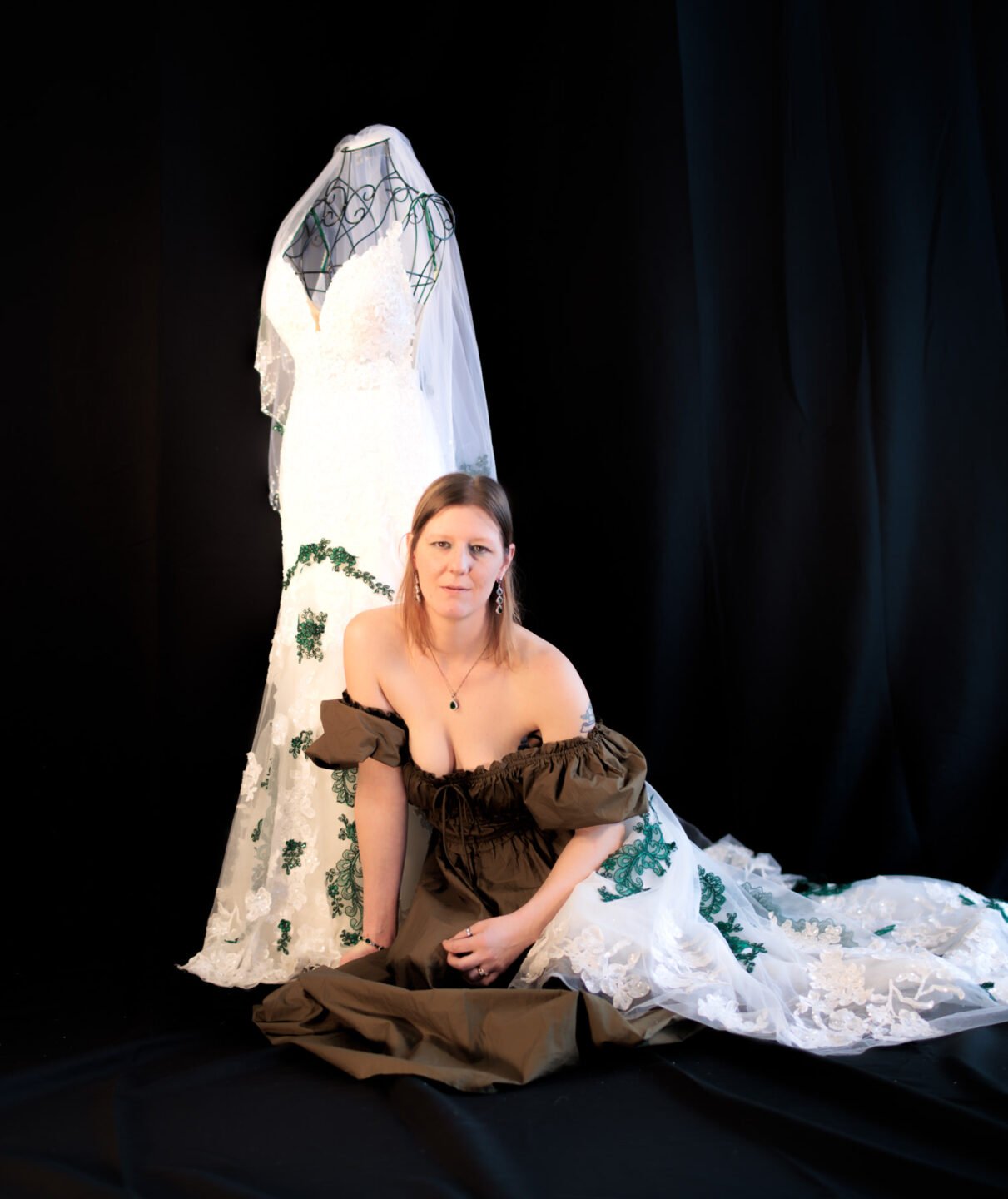 Woman model portrait Nokton 40mm lens